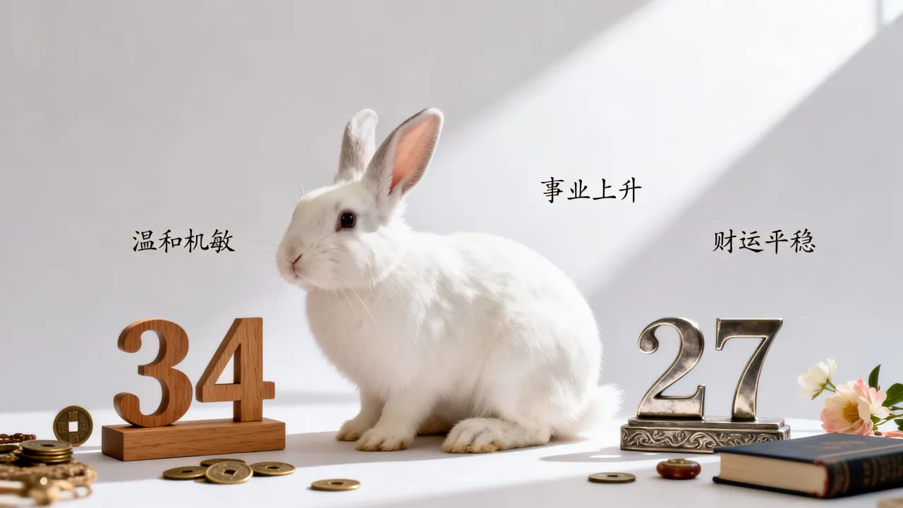 属兔的运势和性格如何,34岁和27岁今年运程详解 属兔的运势和性格如何,34岁和27岁今年运程详解