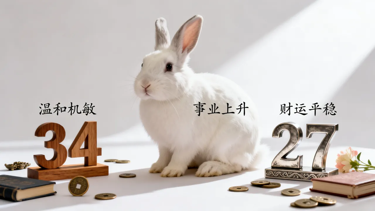 属兔的运势和性格如何,34岁和27岁今年运程详解 属兔的运势和性格如何,34岁和27岁今年运程详解