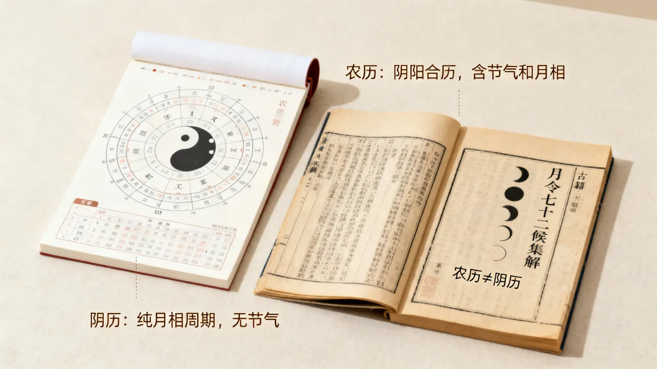 农历跟阴历怎么区分，农历是阴历吗？