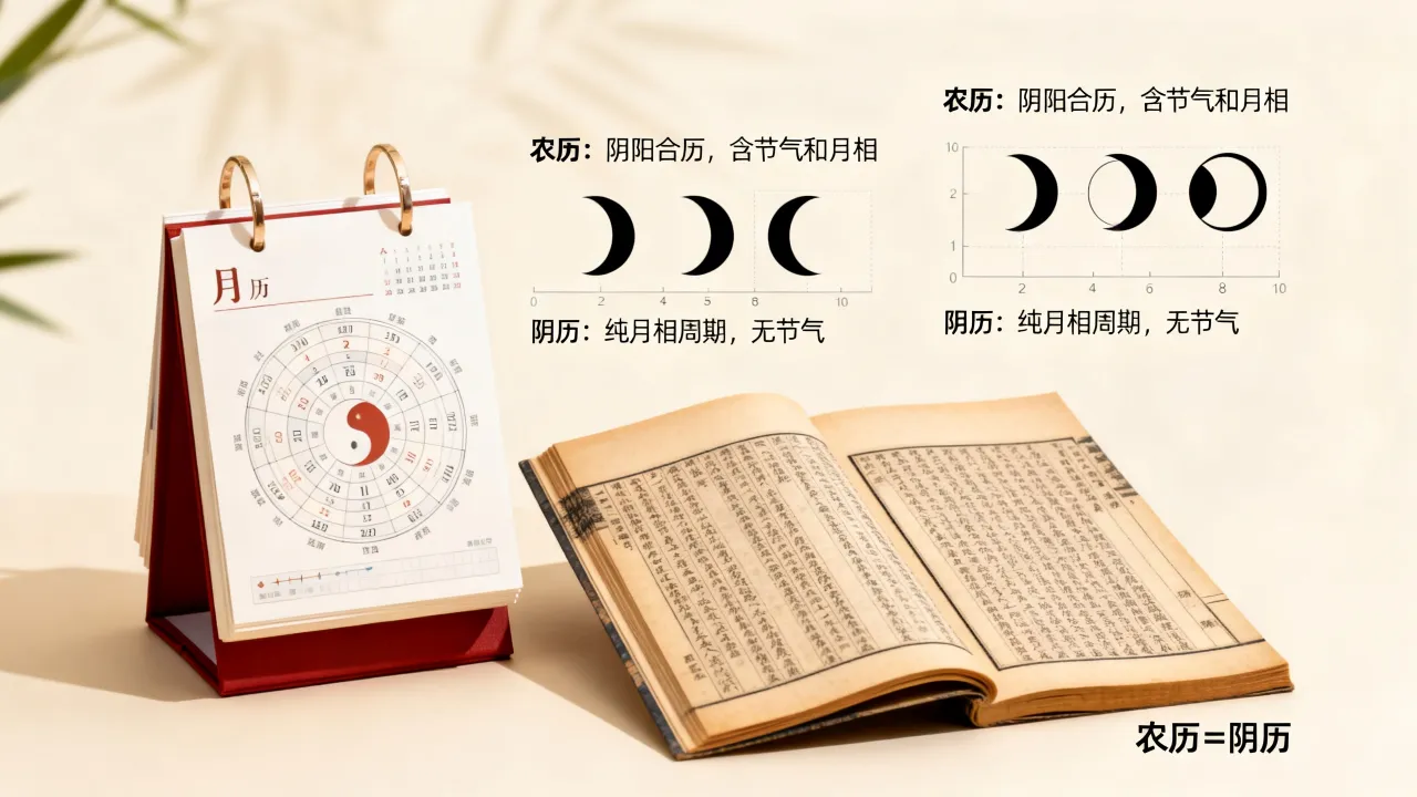 农历跟阴历怎么区分，农历是阴历吗？