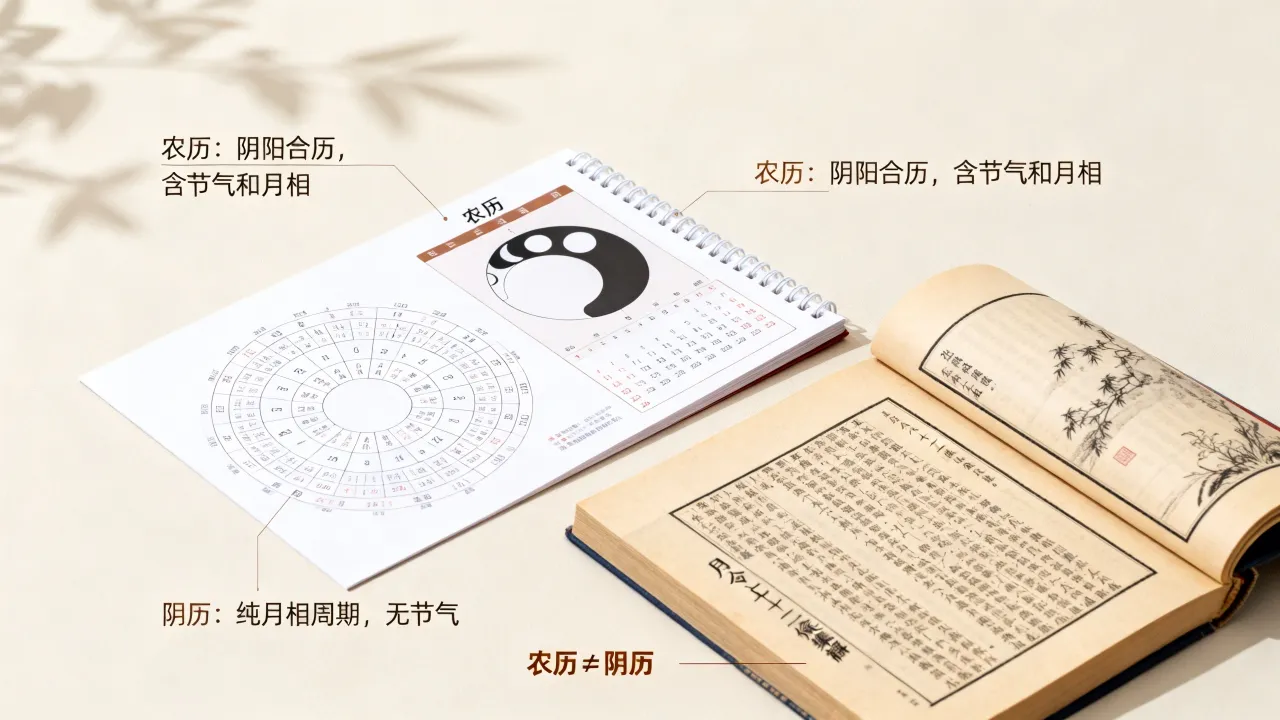 农历跟阴历怎么区分，农历是阴历吗？