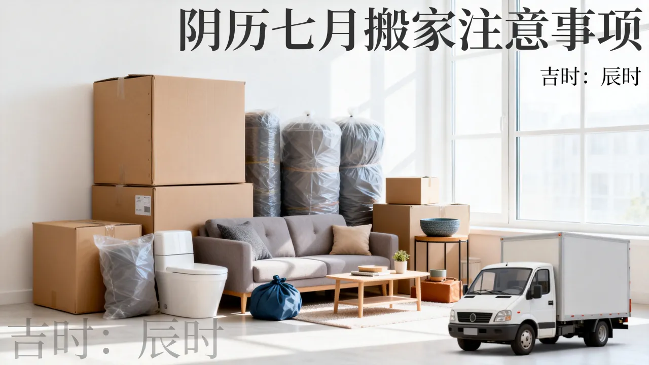 阴历七月可以搬家吗，搬家有啥讲究？