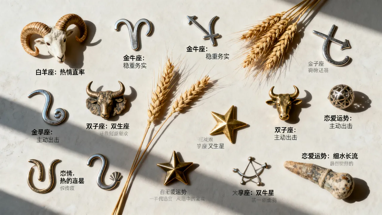 十二星座解析图准吗?星座性格恋爱运势全攻略 十二星座解析图准吗?星座性格恋爱运势全攻略