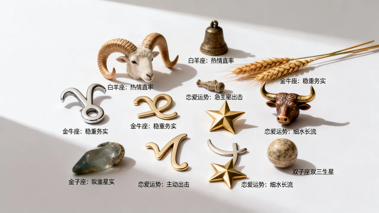 十二星座解析图准吗?星座性格恋爱运势全攻略 十二星座解析图准吗?星座性格恋爱运势全攻略