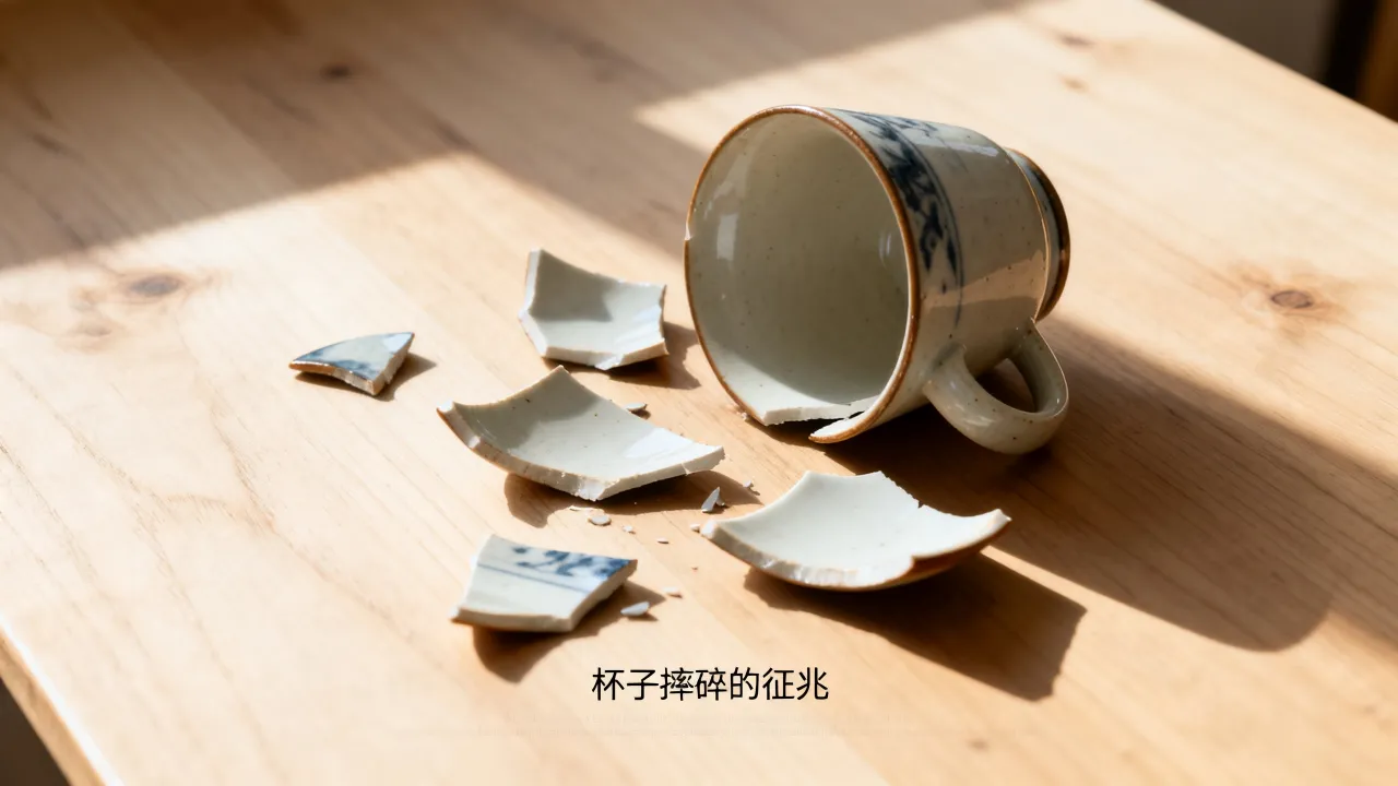 杯子摔碎的吉凶怎么看,打碎杯子预示着什么征兆 杯子摔碎的吉凶怎么看,打碎杯子预示着什么征兆