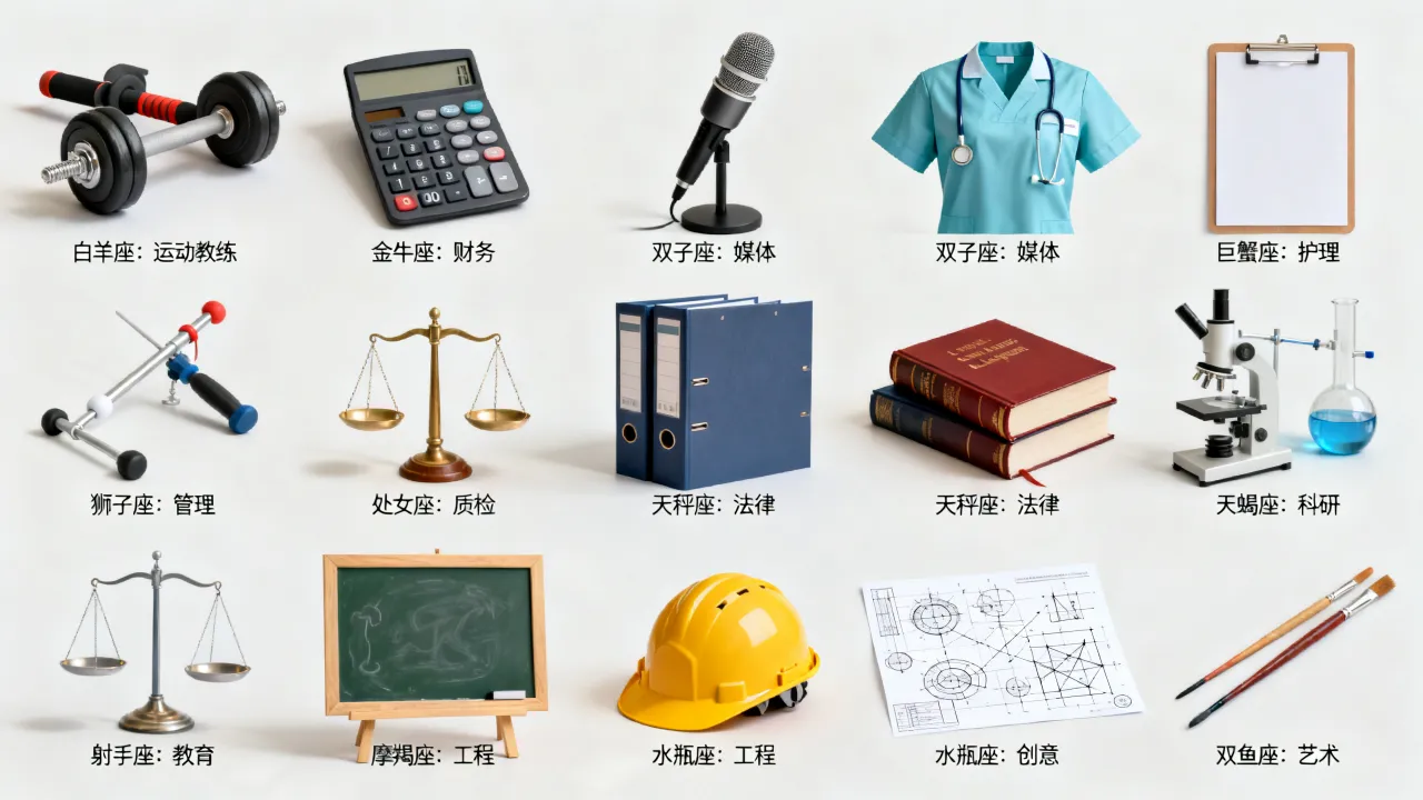 十二星座工作介绍有哪些?十二星座分别适合什么工作? 十二星座工作介绍有哪些?十二星座分别适合什么工作?