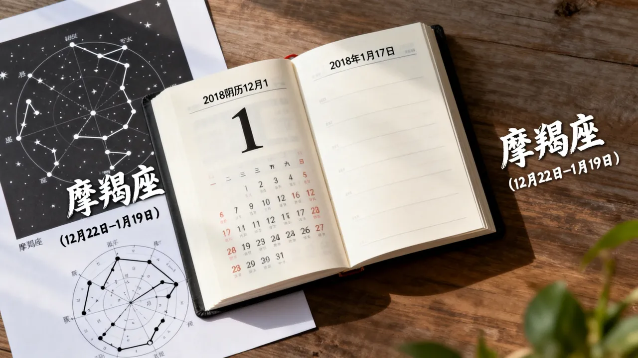 2018阴历12月1是阳历几号，2018年腊月初一是什么星座