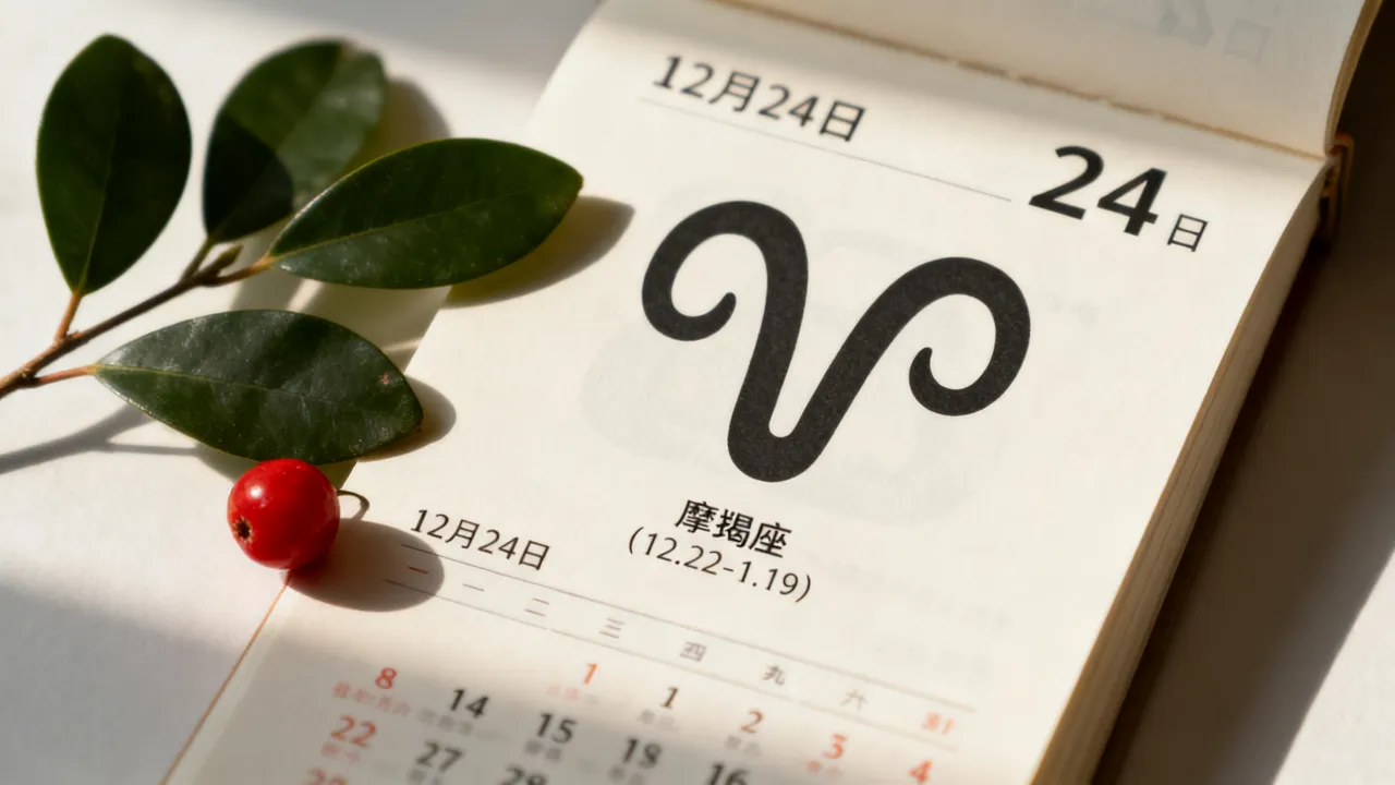 十二月24什么星座，星座日期查询，十二月底生人是摩羯座吗