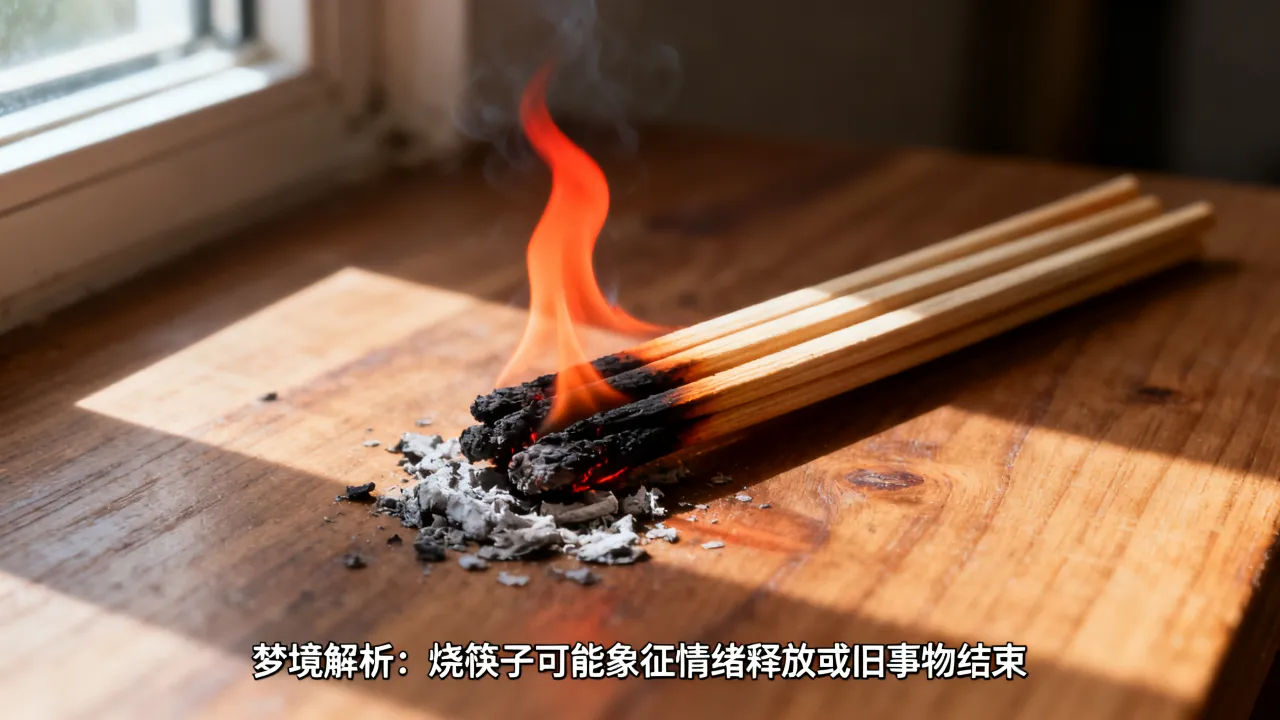 梦见烧筷子会是什么预兆,烧筷子在梦里有何暗示 梦见烧筷子会是什么预兆,烧筷子在梦里有何暗示