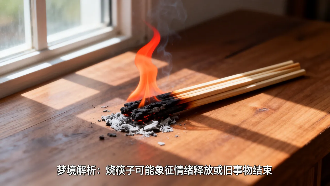 梦见烧筷子会是什么预兆,烧筷子在梦里有何暗示 梦见烧筷子会是什么预兆,烧筷子在梦里有何暗示
