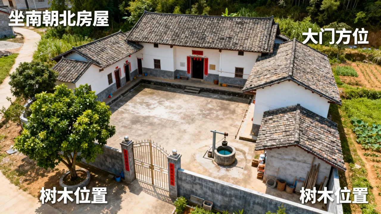 农村院子怎么看吉凶,房子坐南朝北风水有何讲究 农村院子怎么看吉凶,房子坐南朝北风水有何讲究