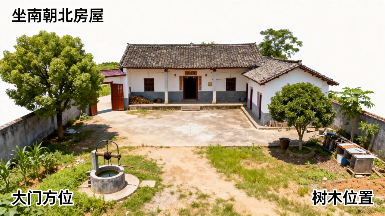 农村院子怎么看吉凶,房子坐南朝北风水有何讲究 农村院子怎么看吉凶,房子坐南朝北风水有何讲究