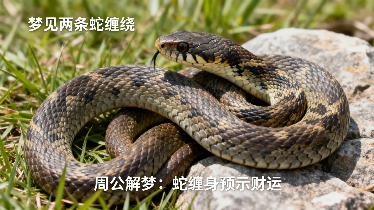 梦见两条蛇缠一起意味着什么,周公解梦蛇缠身有何预兆? 梦见两条蛇缠一起意味着什么,周公解梦蛇缠身有何预兆?