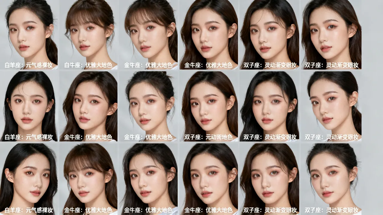 十二星座适合什么妆容?不同星座女生的专属妆容推荐 十二星座适合什么妆容?不同星座女生的专属妆容推荐