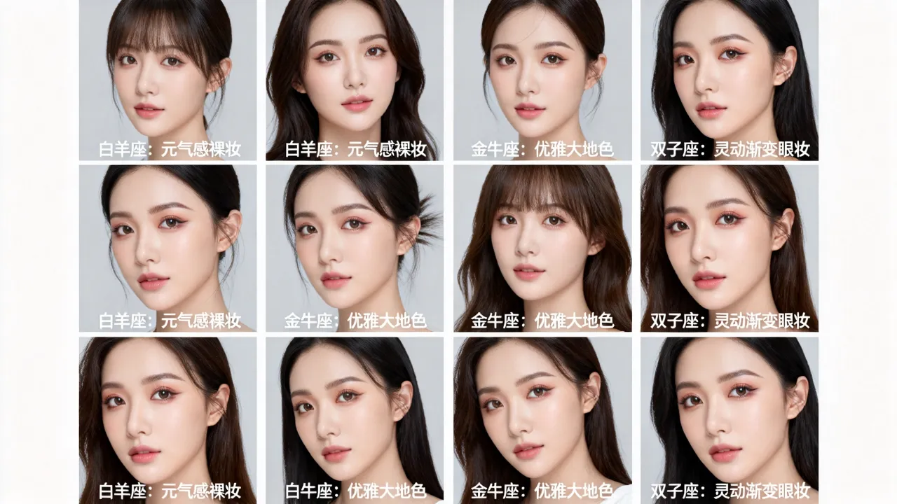 十二星座适合什么妆容?不同星座女生的专属妆容推荐 十二星座适合什么妆容?不同星座女生的专属妆容推荐