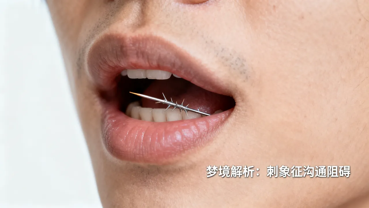 梦到嘴里有刺是什么意思,周公解梦嘴里扎刺有何预兆 梦到嘴里有刺是什么意思,周公解梦嘴里扎刺有何预兆