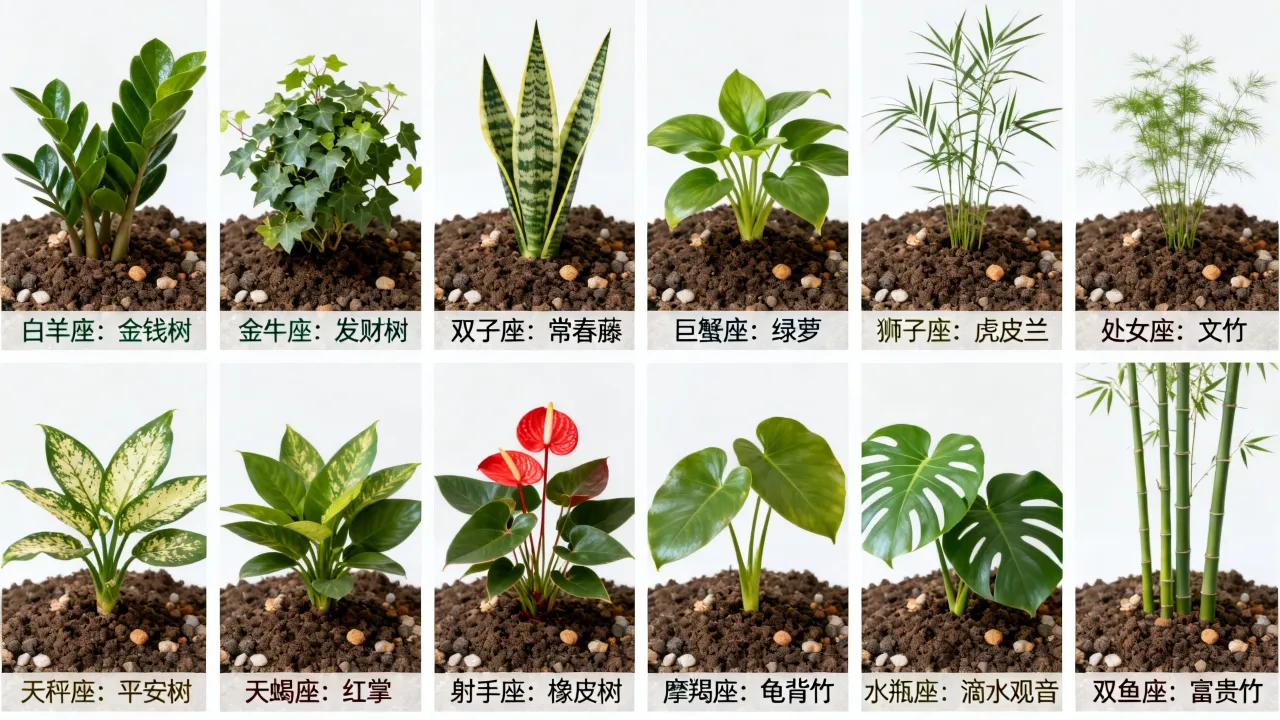 十二星座适合养什么木，旺财转运的绿植有哪些？