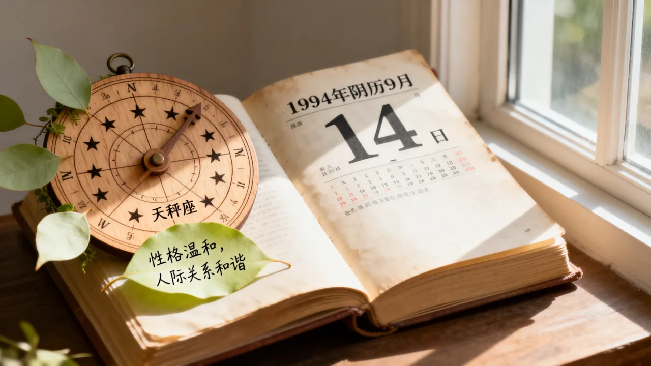 1994年阴历9月14日是什么星座,阴历九月十四出生命运如何? 1994年阴历9月14日是什么星座,阴历九月十四出生命运如何?