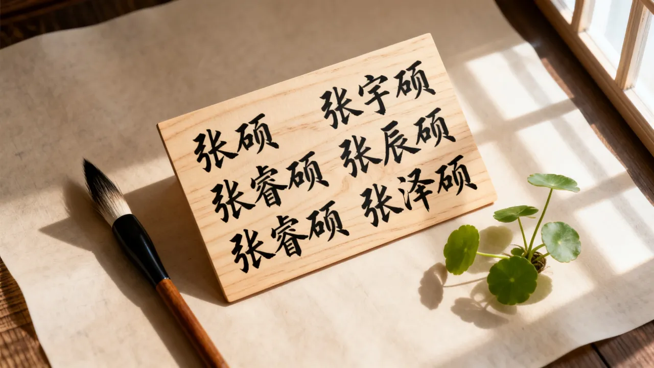 张什么硕男宝宝起名怎么选，张姓带硕字男孩名字大全怎么起？