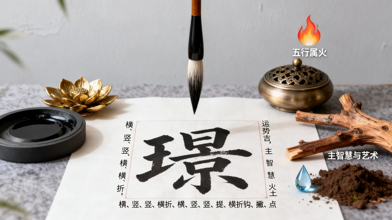 璟名字笔画吉凶怎么写,璟字五行属性与运势详解? 璟名字笔画吉凶怎么写,璟字五行属性与运势详解?