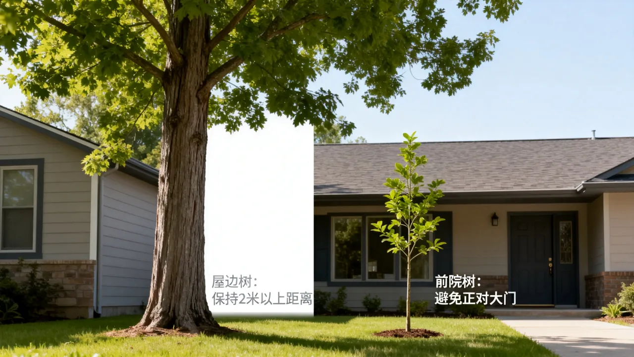 屋边有树怎么化解吉凶，房前屋后种树风水禁忌与化解方法