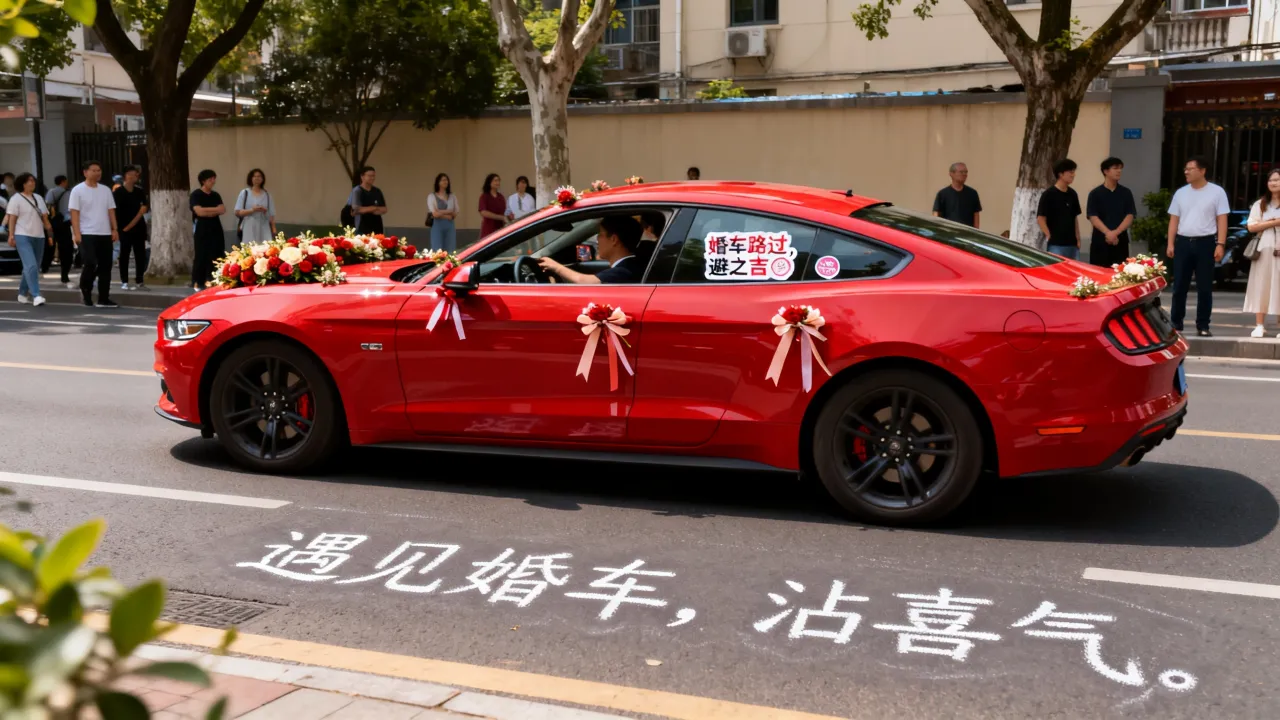 碰见婚车怎么化解吉凶，碰见婚车有什么说法和讲究？