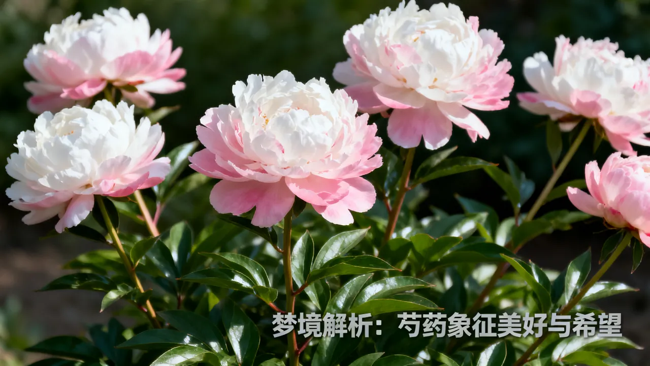梦见芍药花是什么意思?做梦梦到芍药花预兆好坏? 梦见芍药花是什么意思?做梦梦到芍药花预兆好坏?