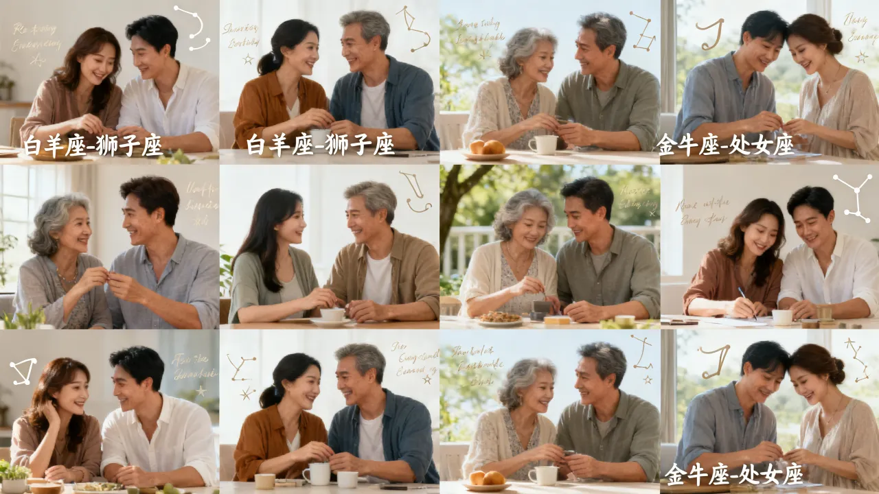 十二星座绝配夫妻有哪些?,十二星座夫妻谁最配 十二星座绝配夫妻有哪些?,十二星座夫妻谁最配