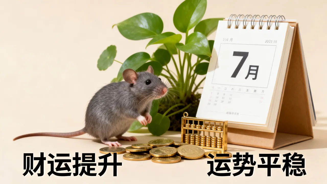 属鼠人7月的命运如何，属鼠人七月运程及财运好不好
