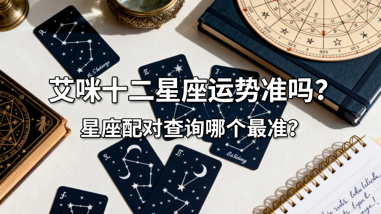 艾咪十二星座运势准吗？星座配对查询哪个最准？