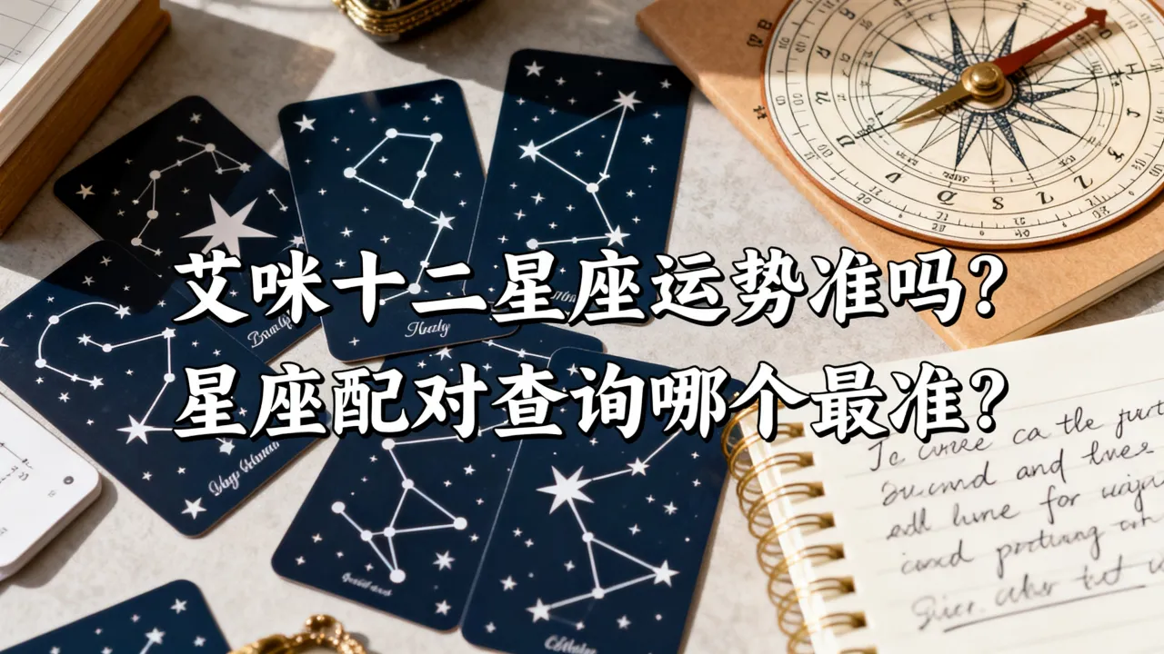 艾咪十二星座运势准吗？星座配对查询哪个最准？