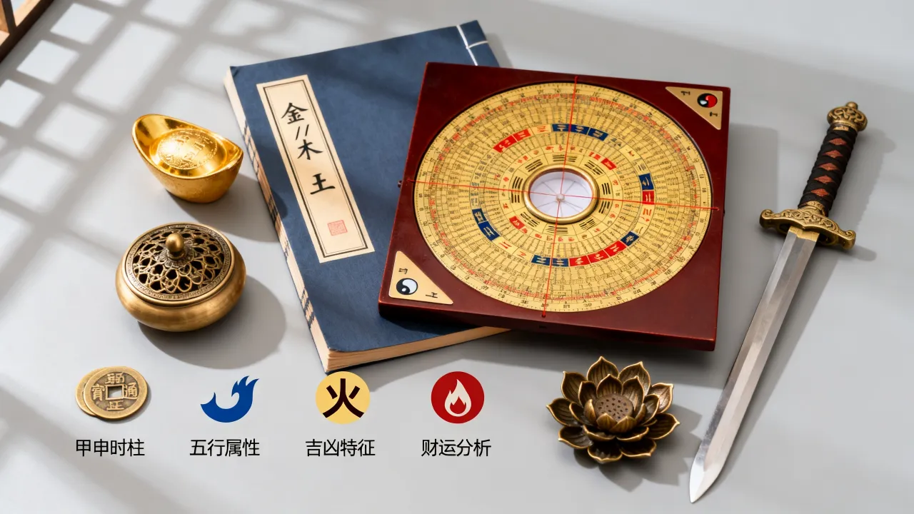 甲申时出生命运如何？甲申时柱的吉凶与财运详解