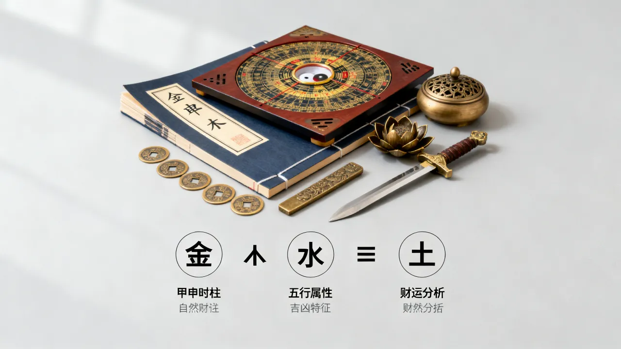 甲申时出生命运如何？甲申时柱的吉凶与财运详解