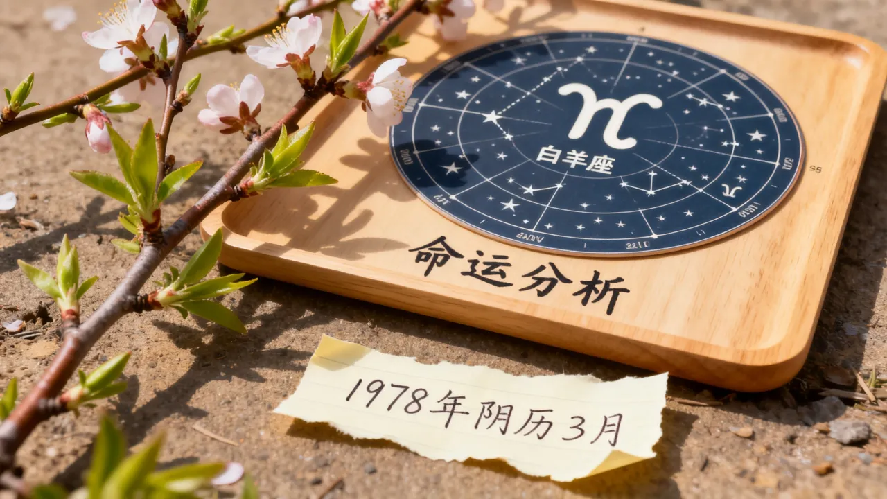 1978年阴历3月是什么星座?阴历三月出生的人命运如何 1978年阴历3月是什么星座?阴历三月出生的人命运如何