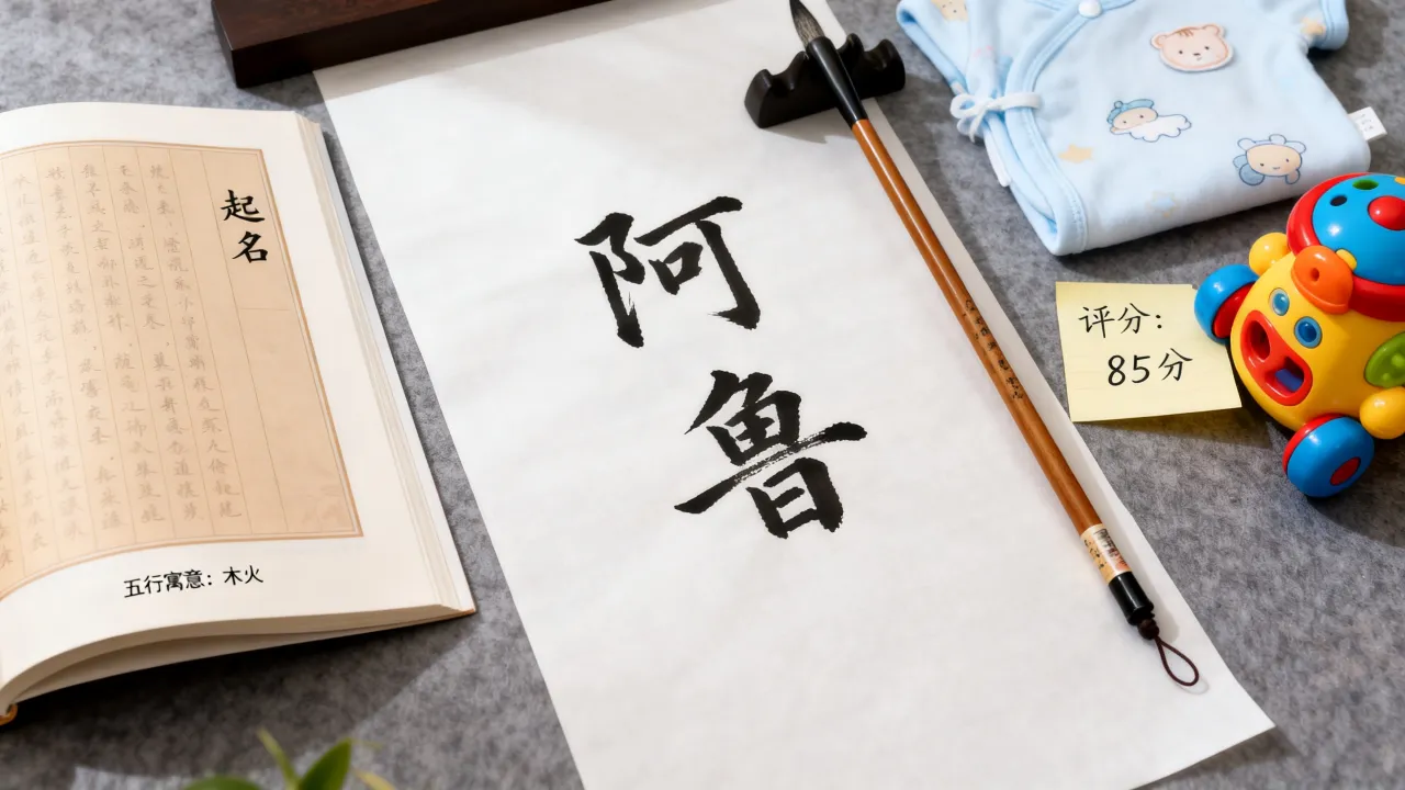 宝宝起名阿鲁什么好听，阿鲁名字的五行寓意及评分好吗？