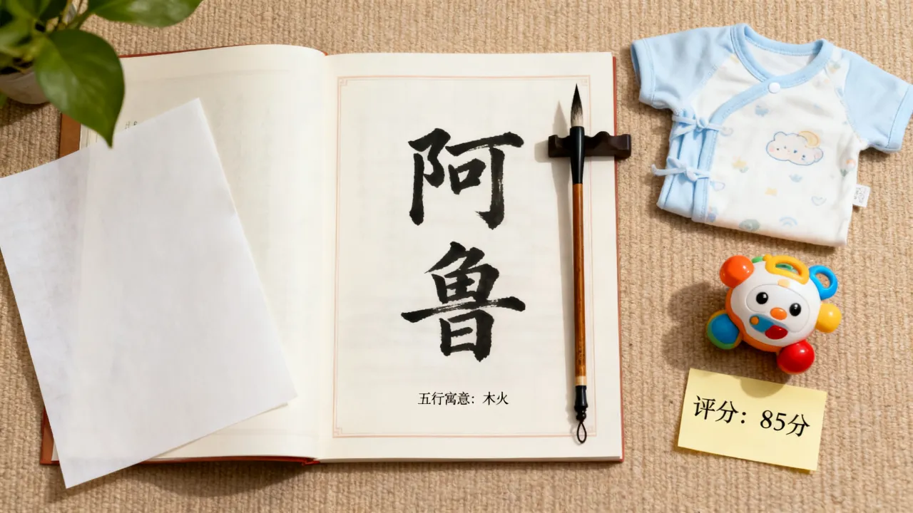 宝宝起名阿鲁什么好听，阿鲁名字的五行寓意及评分好吗？