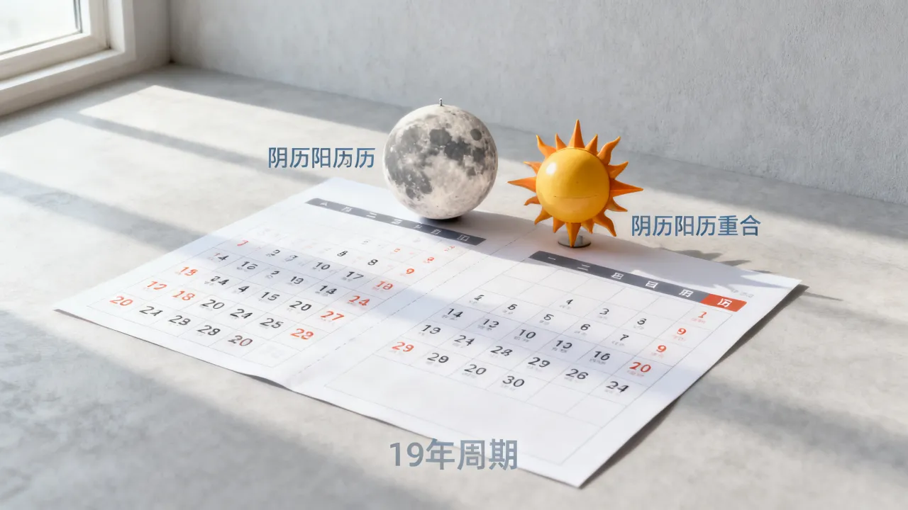 阴历阳历19年重合一次吗,阴历和阳历生日同一天要等多少年 阴历阳历19年重合一次吗,阴历和阳历生日同一天要等多少年