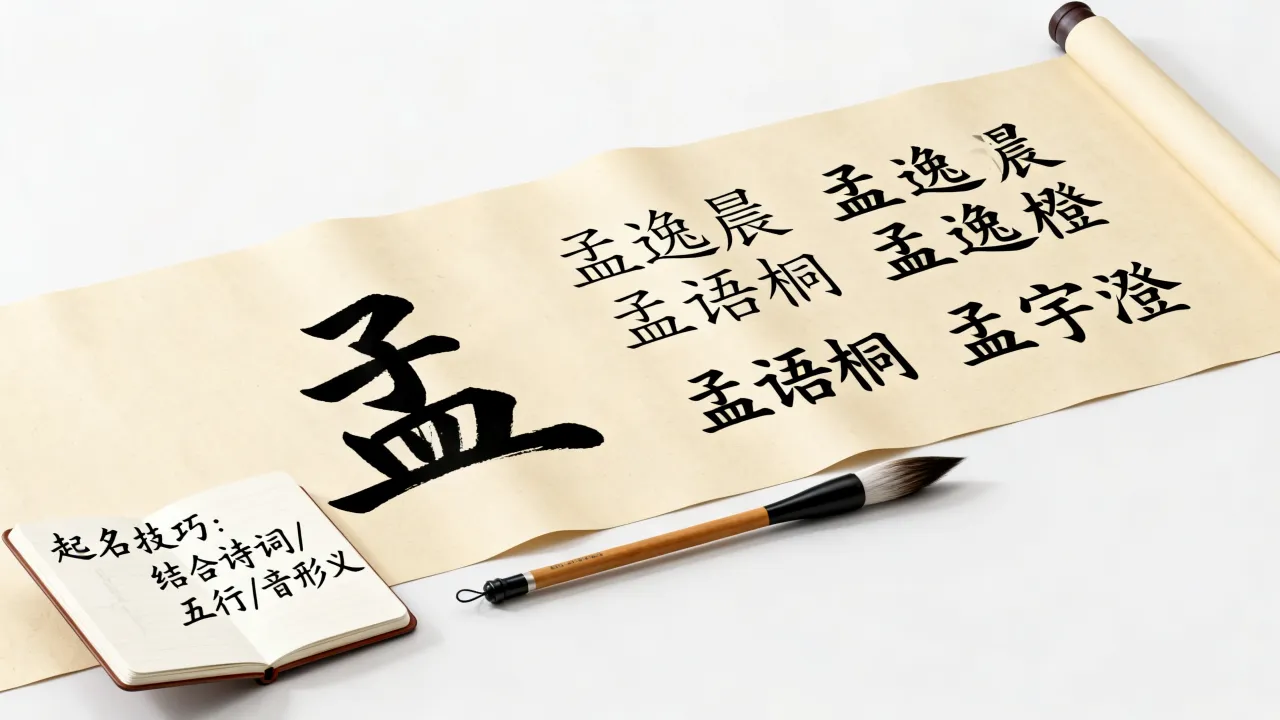 孟姓宝宝怎么起名？取名技巧有哪些，寓意好的名字这样取
