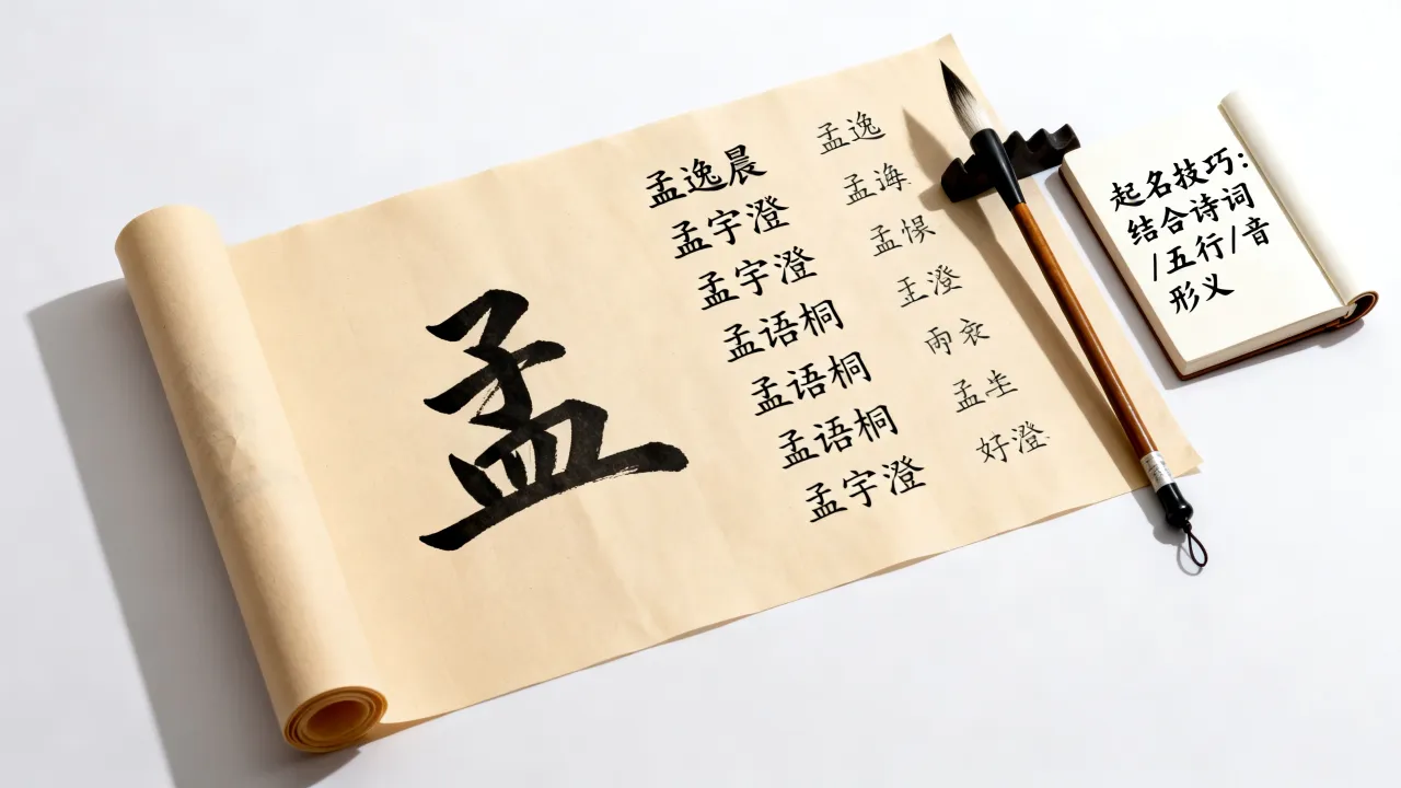 孟姓宝宝怎么起名？取名技巧有哪些，寓意好的名字这样取