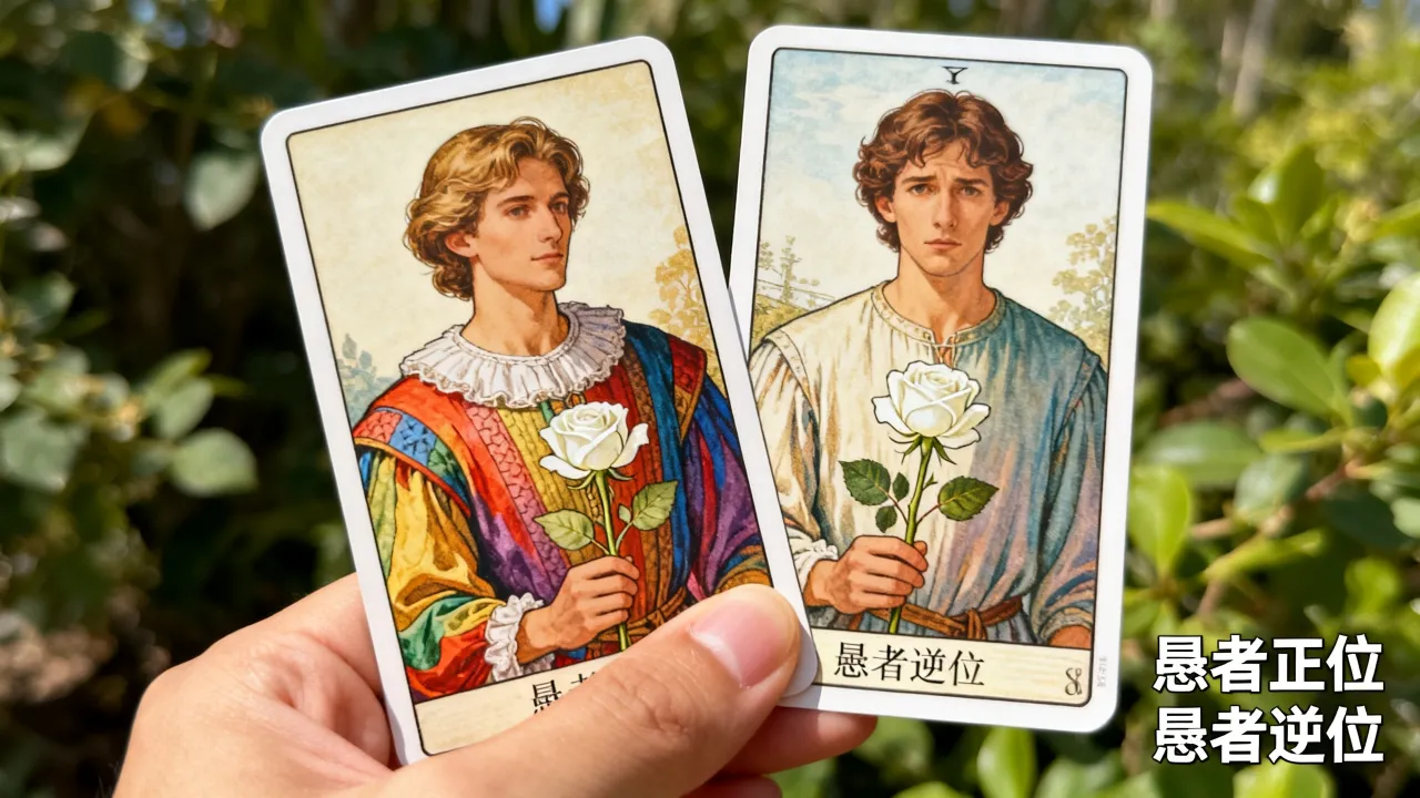 愚者命运是什么意思，塔罗牌愚者正位逆位代表什么命运？