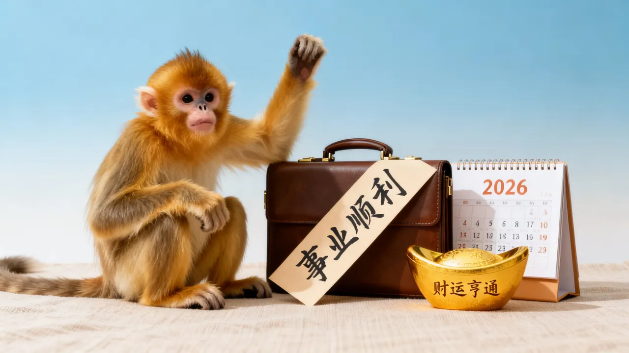 92年属猴2026年运势如何，事业财运能顺风顺水吗？