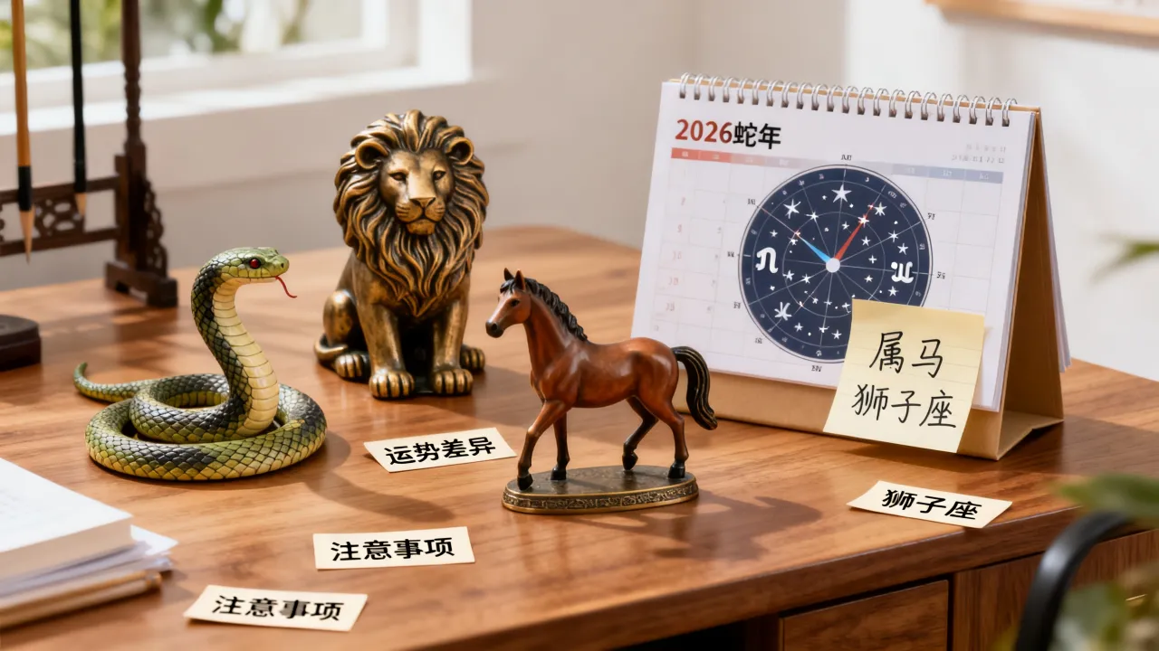 2026蛇年属马狮子座运势如何?不同年份出生有何差异,需要注意什么? 2026蛇年属马狮子座运势如何?不同年份出生有何差异,需要注意什么?