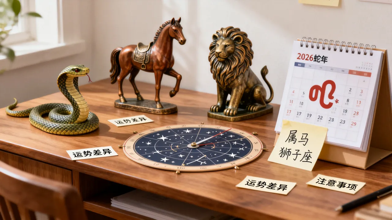 2026蛇年属马狮子座运势如何?不同年份出生有何差异,需要注意什么? 2026蛇年属马狮子座运势如何?不同年份出生有何差异,需要注意什么?
