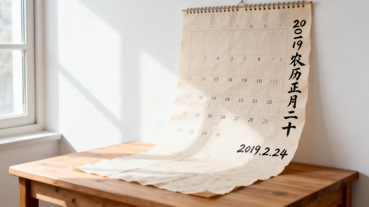 2019农历正月二十是什么日子,2019阴历20对应阳历几号 2019农历正月二十是什么日子,2019阴历20对应阳历几号
