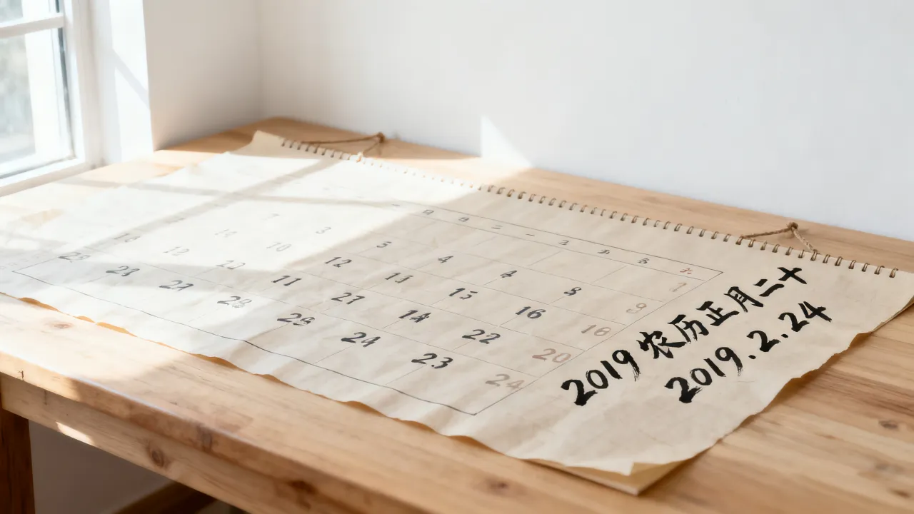 2019农历正月二十是什么日子，2019阴历20对应阳历几号