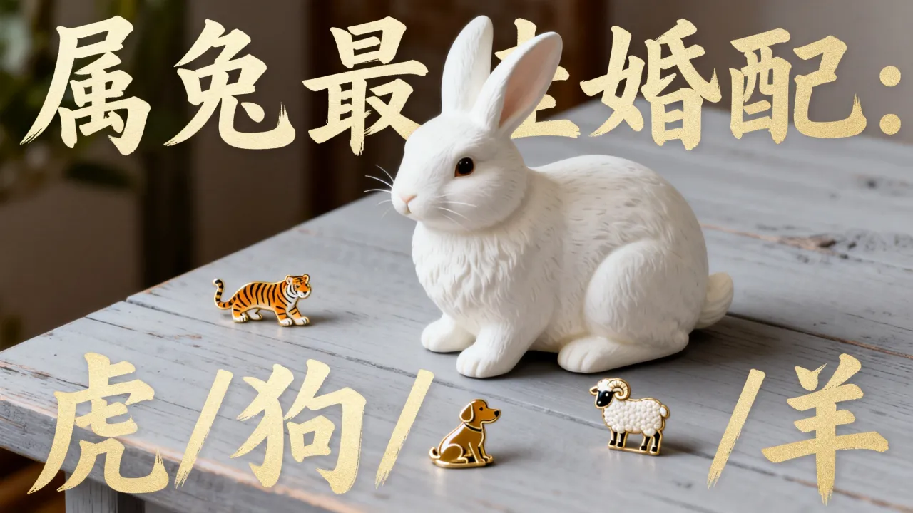 属兔结婚生肖是什么生肖，属兔和什么生肖结婚最好？