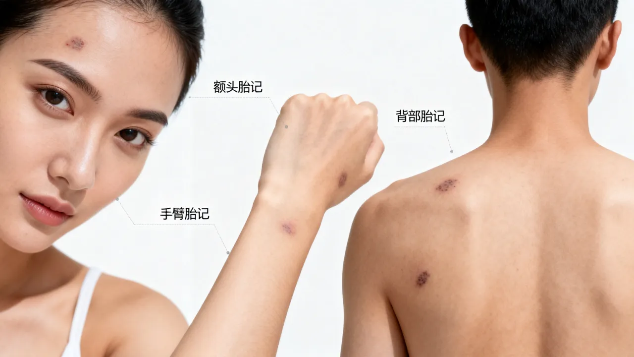 各种胎记命运如何解读，胎记位置看命运准吗？