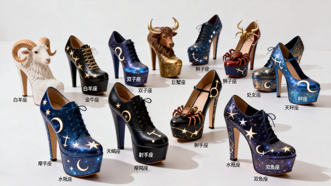 十二星座恨天高图片长什么样，十二星座恨天高图片高清大全有哪些