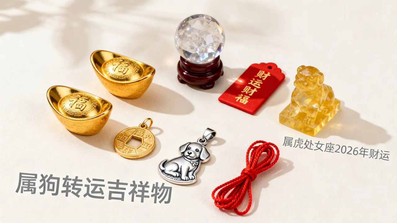 属虎处女座2026年财运好吗?属狗转运吉祥物戴什么最旺 属虎处女座2026年财运好吗?属狗转运吉祥物戴什么最旺