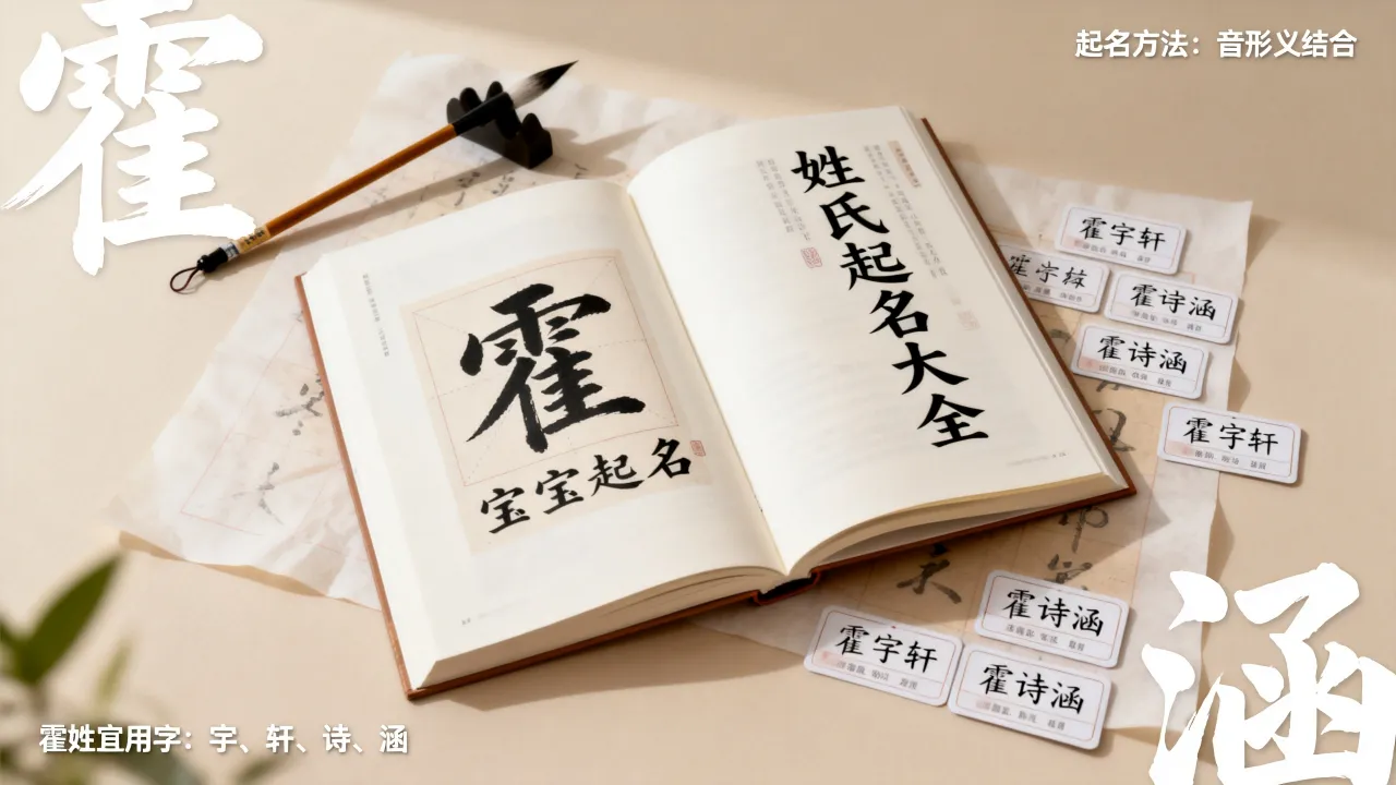 宝宝霍氏起名怎么起，霍姓宝宝取名有哪些好方法和宜用字？